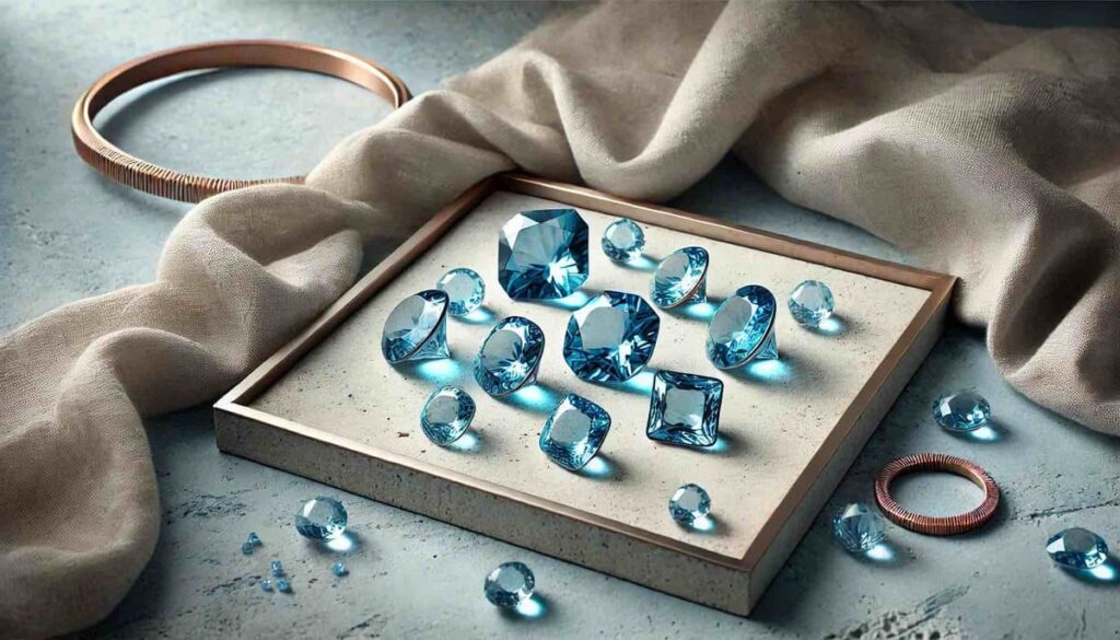December Birthstone - Blue topaz