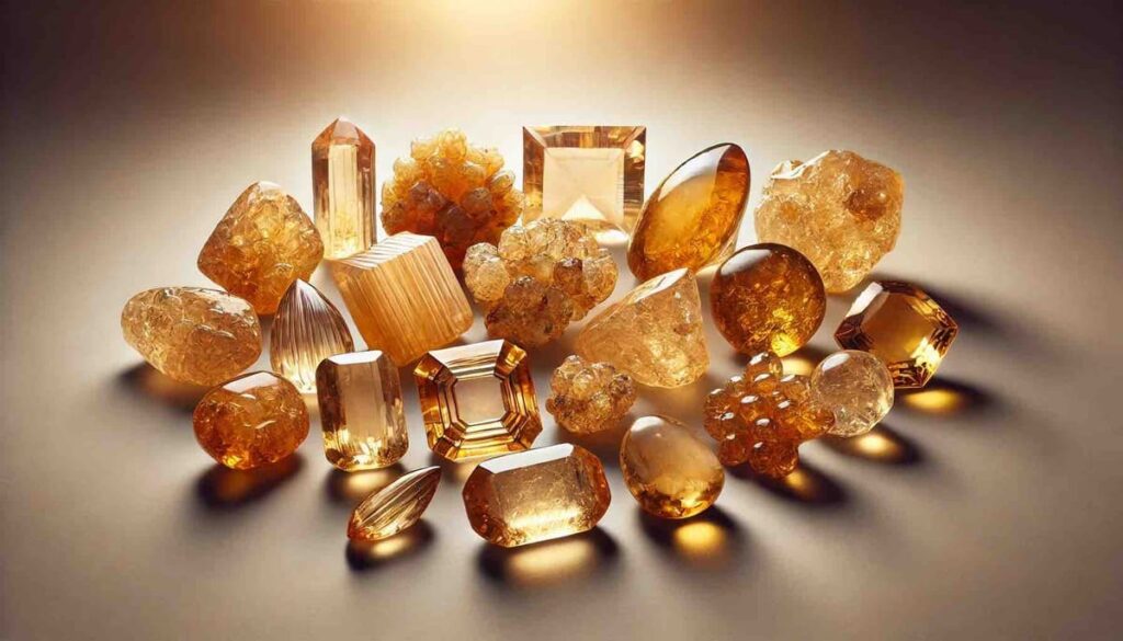 November birthstone - Citrin Hues